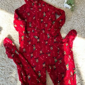 Macy’s family Christmas reindeer holiday Xmas super cute XL one piece on…